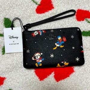 Disney x coach wristlet pouch!